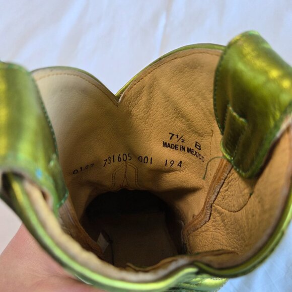 Idyllwind Metallic Green Cowgirl Boots - Picture 7 of 11